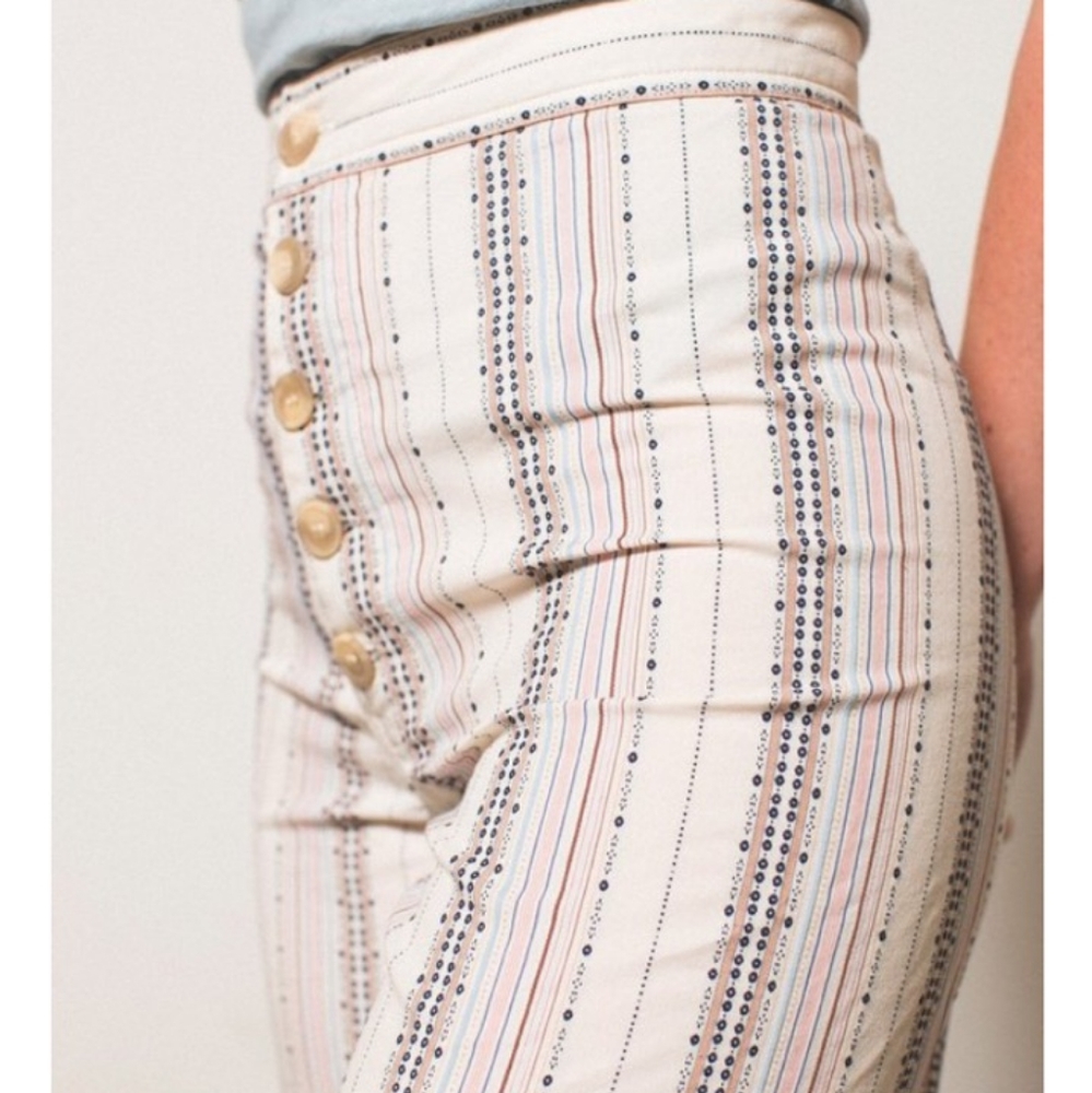 The Odells button sailor pant Neapolitan Strip xs